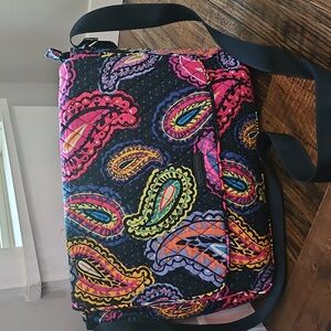 NWOT Vera Bradley Laptop‎ Case Paisley Print Quilted Bag.
